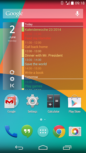 Clean Calendar Widget Pro