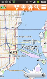 Free Miami Offline mappa Map APK