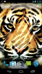 Neon Tiger Live Wallpaper poster 3
