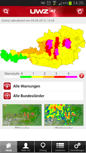 【免費天氣App】Unwetterzentrale Österreich-APP點子