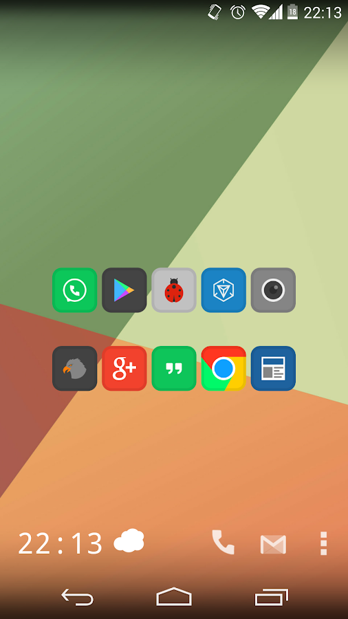 Romow Cube Apex Nova ADW - screenshot