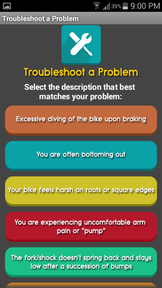 Bike Suspension Tuner Expert Screen 3