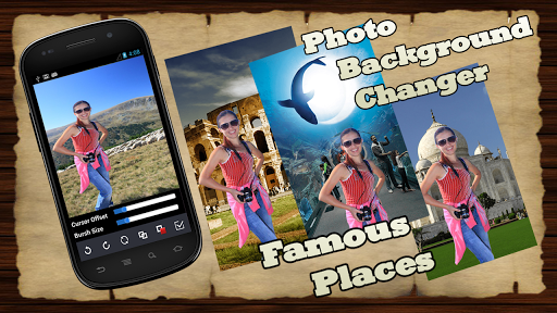 Fame places - photo background