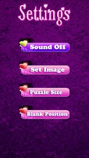 Lastest Beautiful Hearts Slide Puzzle APK for PC