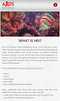 AIDS Awareness APK صورة لقطة الشاشة #3