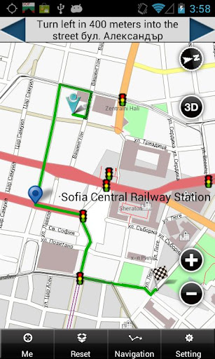 Sofia Map