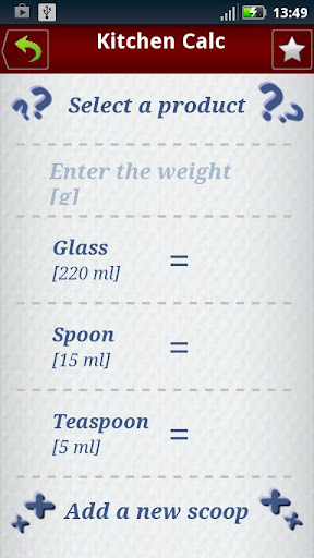 Kitchen Calc CHR