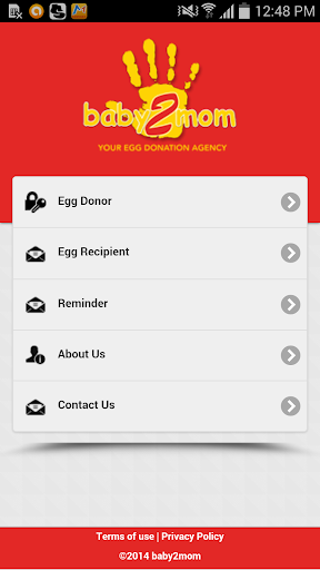 baby2mom Egg Donation app