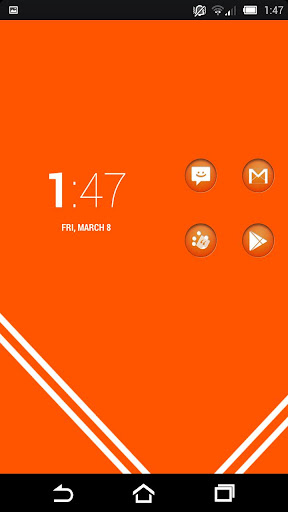 Circons Orange Icon Pack