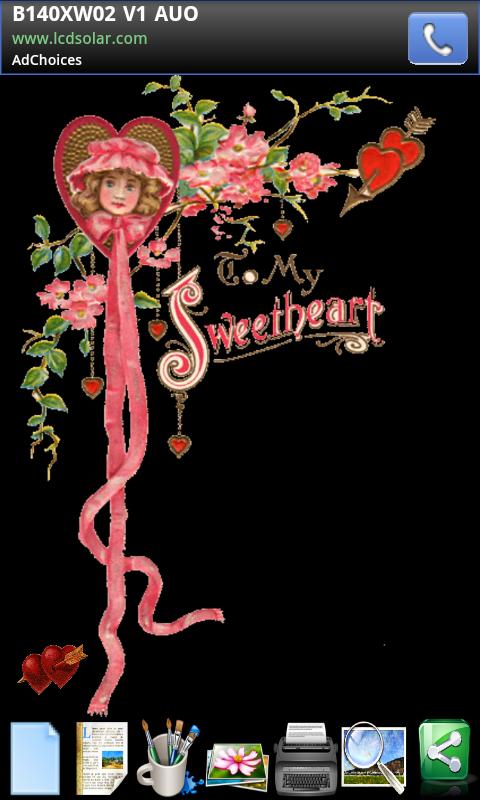 Android application Classic Postcard Creator screenshort