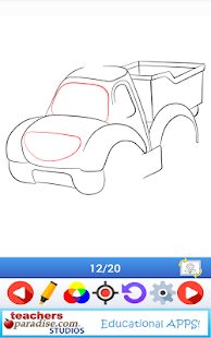 Learn to Draw Cartoon Vehicles Screenshots 5