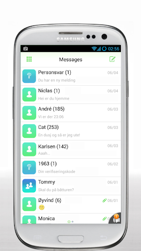 免費下載個人化APP|GO SMS Theme 8 Green app開箱文|APP開箱王