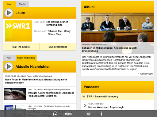 【免費媒體與影片App】SWR1 Baden-Württemberg Radio-APP點子