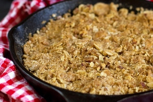Individual Apple Crisp Skillet Recipe