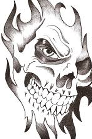 Draw Tattoo Skulls