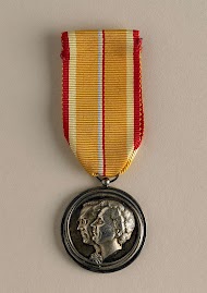 Herinneringspenning bij het zilveren, vijfentwintigjarig huwelijk van koningin Juliana en prins Bernhard, 1962