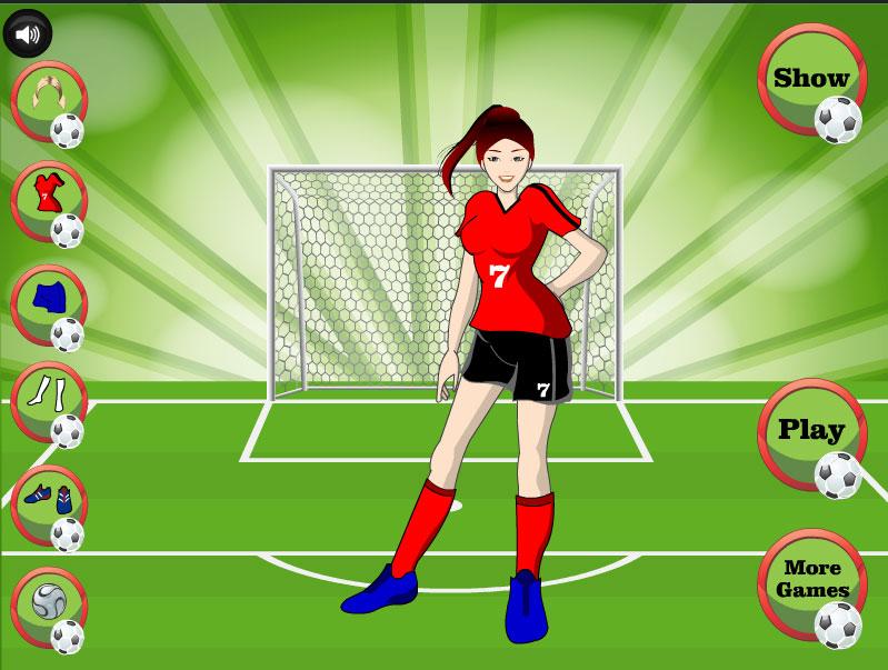 Girl Footballer Dressup – Android Apps on Google Play