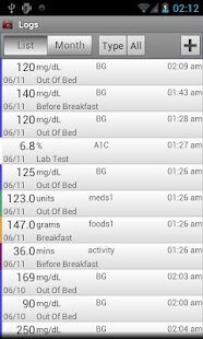 Glucose Buddy : Diabetes Log - screenshot thumbnail