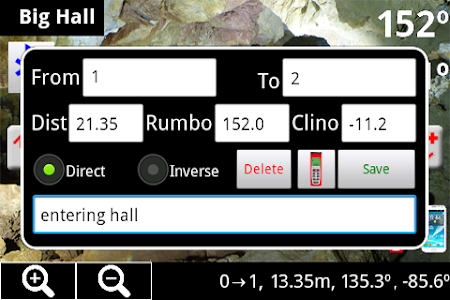 ARAGONITE CAVE COMPASS – App to measure the direction and inclination ...