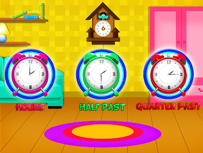 Kids Time Telling - Clock Game Screenshots 1