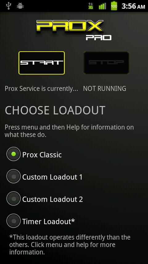 Prox Pro Screen 1