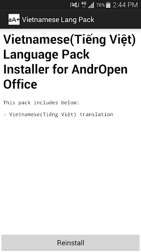 Vietnamese Language Pack