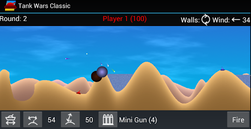 Android application Tank Wars Classic screenshort