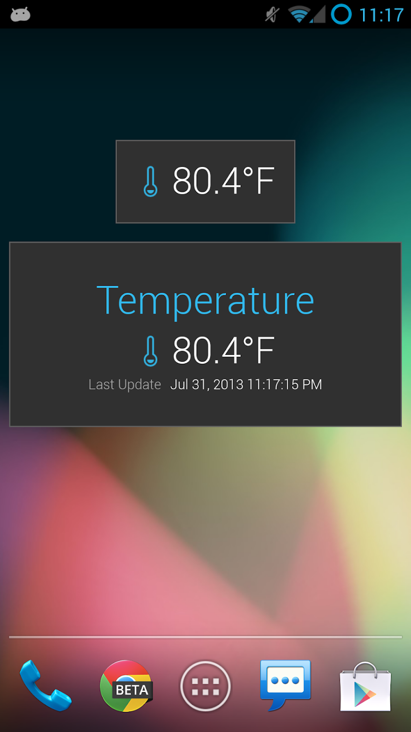 Holo Ambient Temperature Pro Screen 3