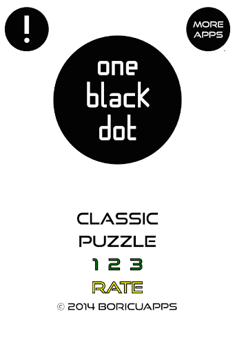 One Black Dot