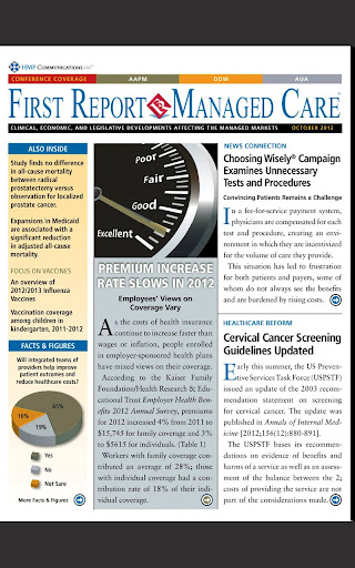First Report Managed Care