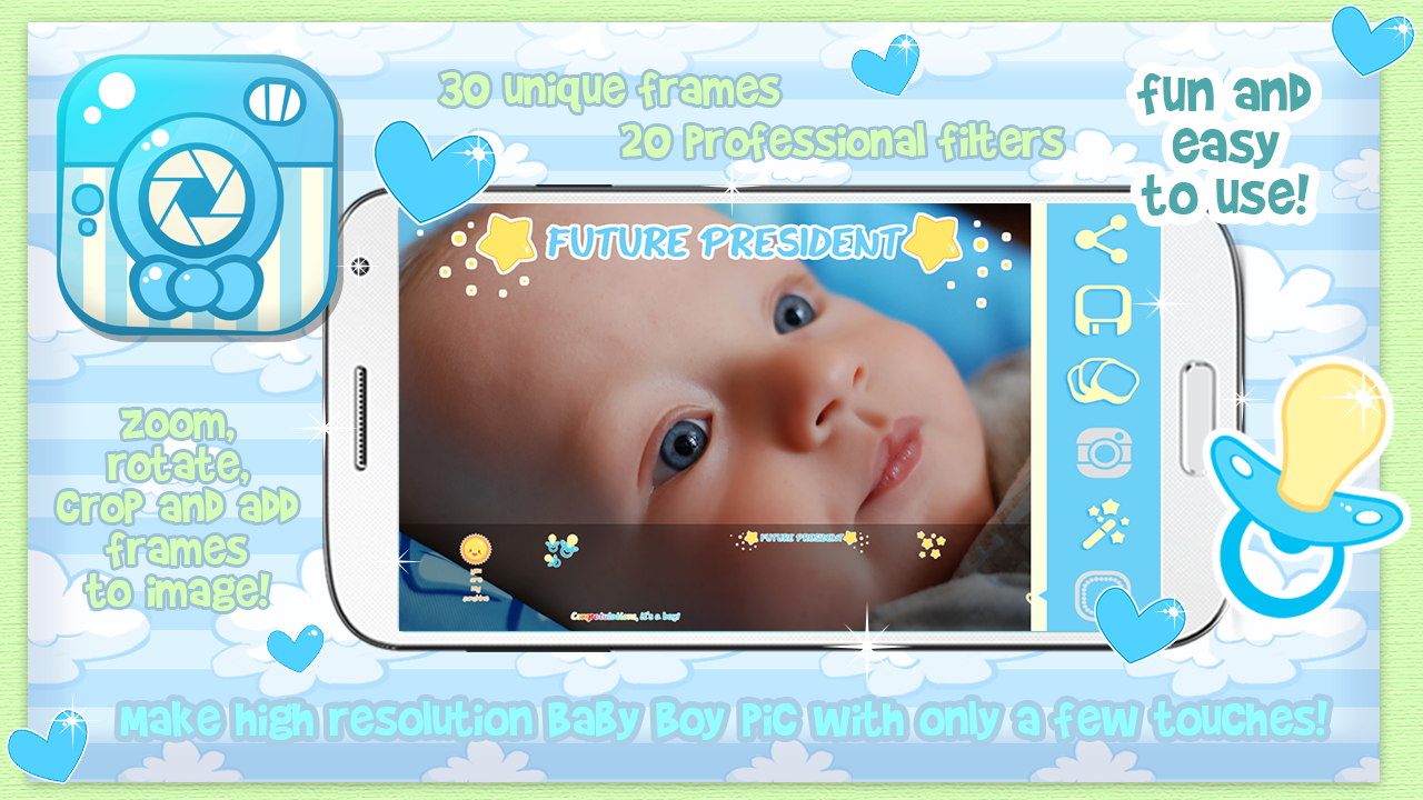 Bayi Laki Bingkai Foto Apl Android Di Google Play