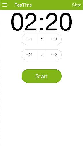 TeaTime - a simple timer