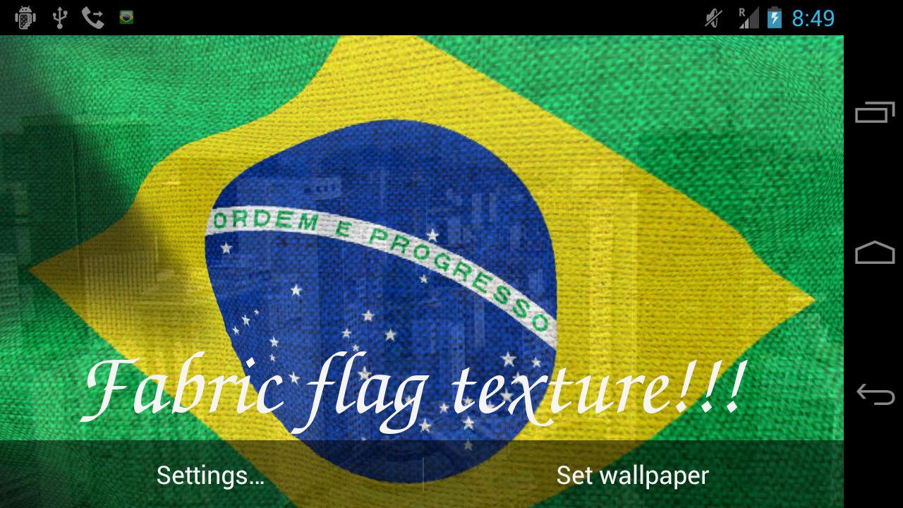 3D Brazil Flag Live Wallpaper Aplicaciones de Android en Google Play