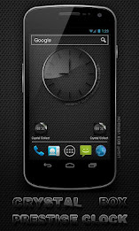 Glass clock. widget. BOX. PRO poster 1