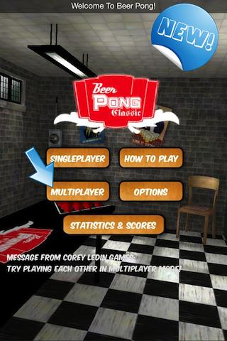 Android application Beer Pong (Gen 1) screenshort