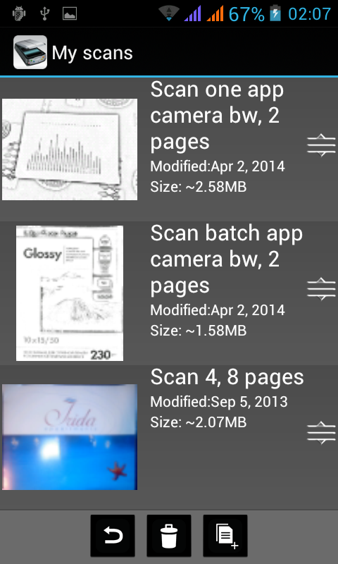    Jet Scanner. Scan - to - PDF !- screenshot  