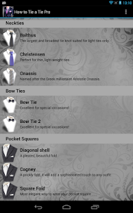 How to Tie a Tie Pro - screenshot thumbnail