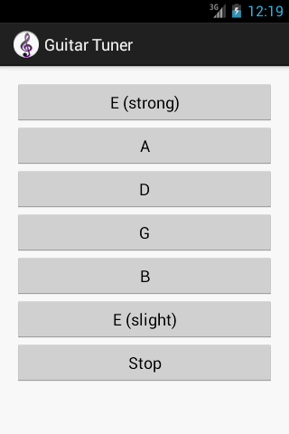 Guitar Tuner Simply