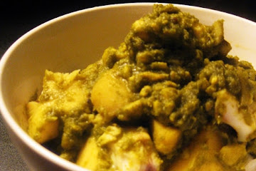 Hara Masala Pomfret- Indian Green Curry with Fish