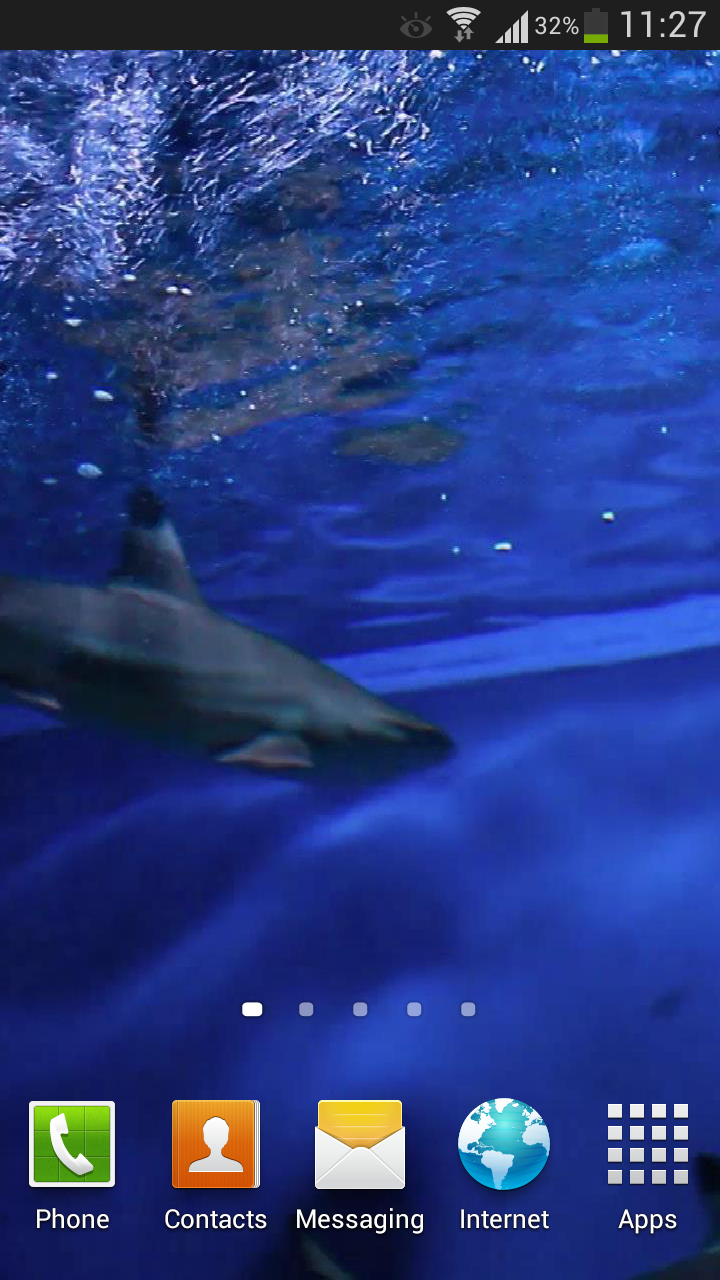 Sharks Live Wallpaper HD Screen 3