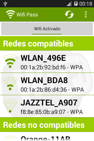 Wifi pass
