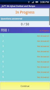 Lastest JLPT Practice Test N4 Ajisai 2 APK for Android