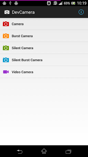 DevCamera [Burst Silent Video]