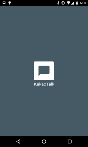 Kakaotalk - Material Blue Grey