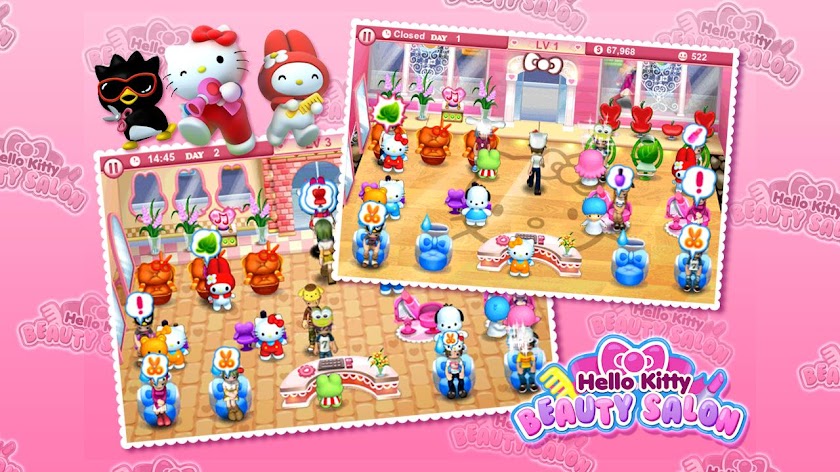 Hello Kitty Beauty Salon Screen 3