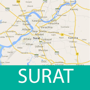 Surat Map Online