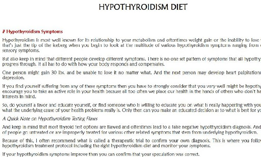 【免費健康App】Hypothyroidism Diet-APP點子