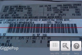 VIN Barcode Scanner
