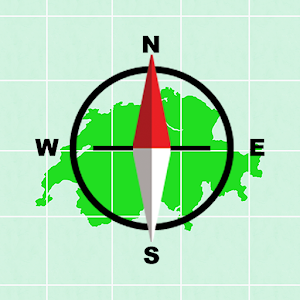 Swiss Grid Ref Compass logo