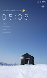 Download Winter'sTale DodolLocker Theme APK
